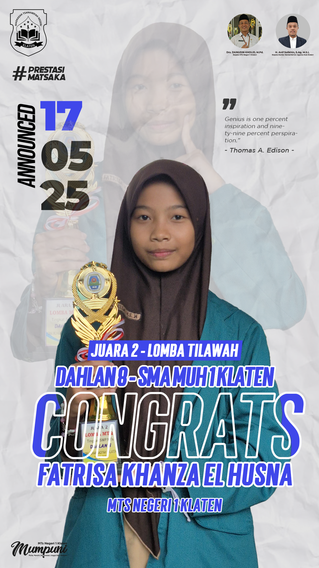 JUARA 2 – TILAWAH QURAN
