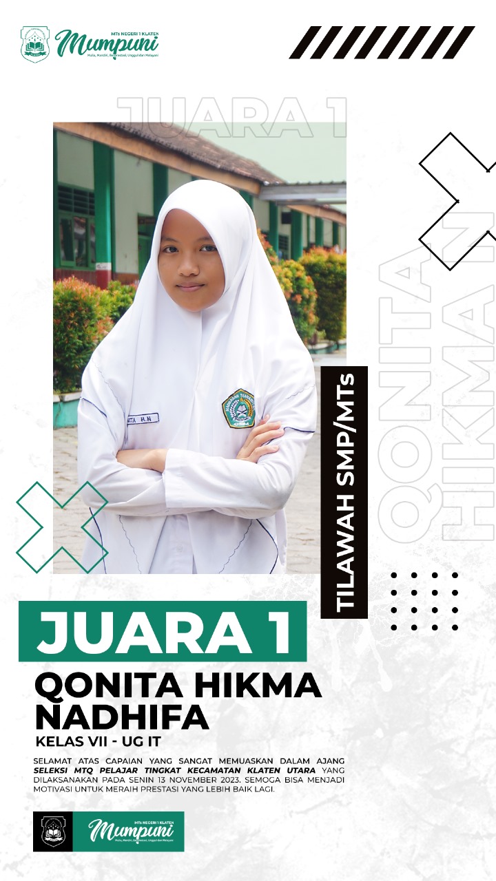 JUARA 1 – TILAWAH PUTRI