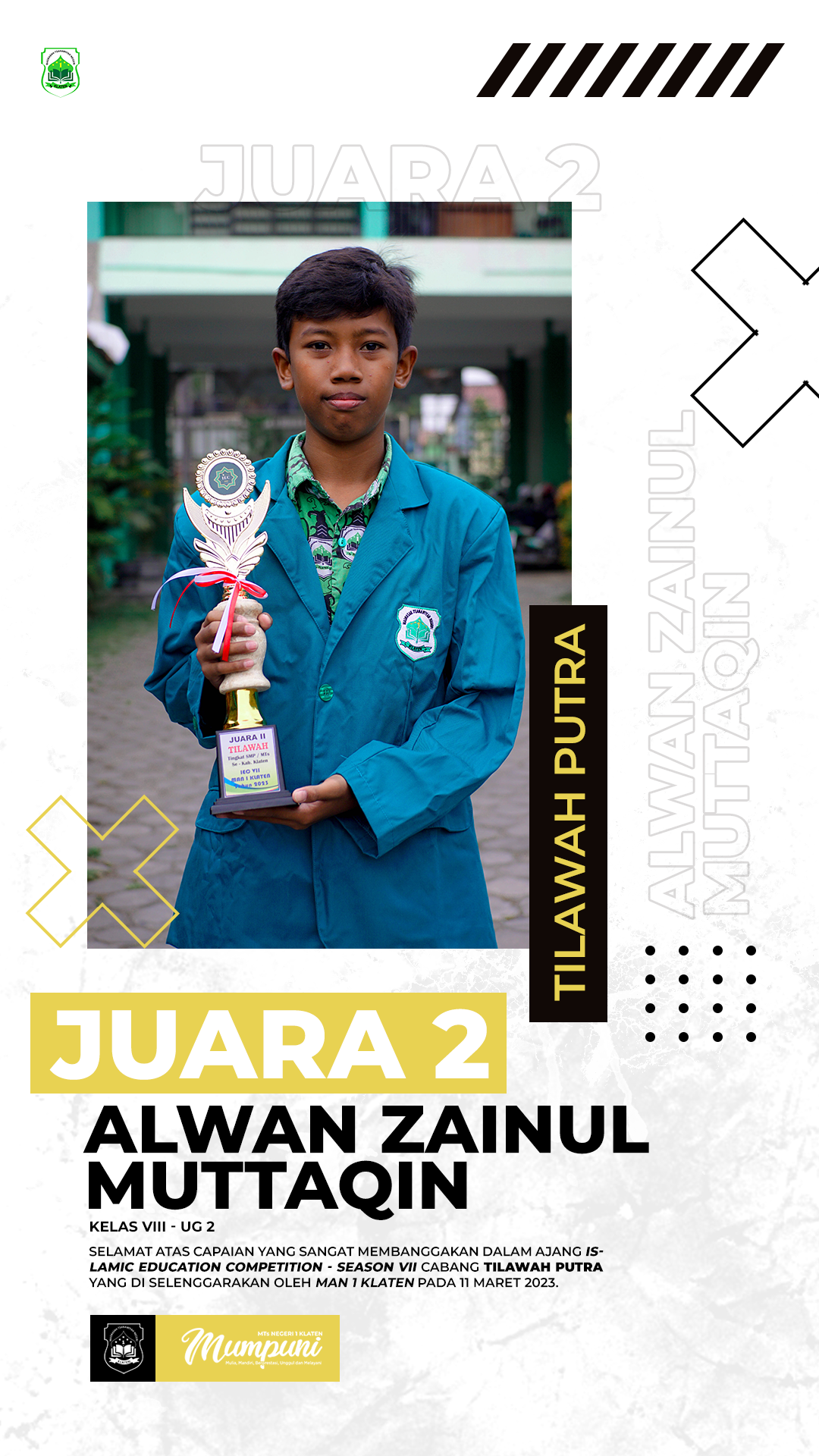 JUARA 2 – TILAWAH PUTRA