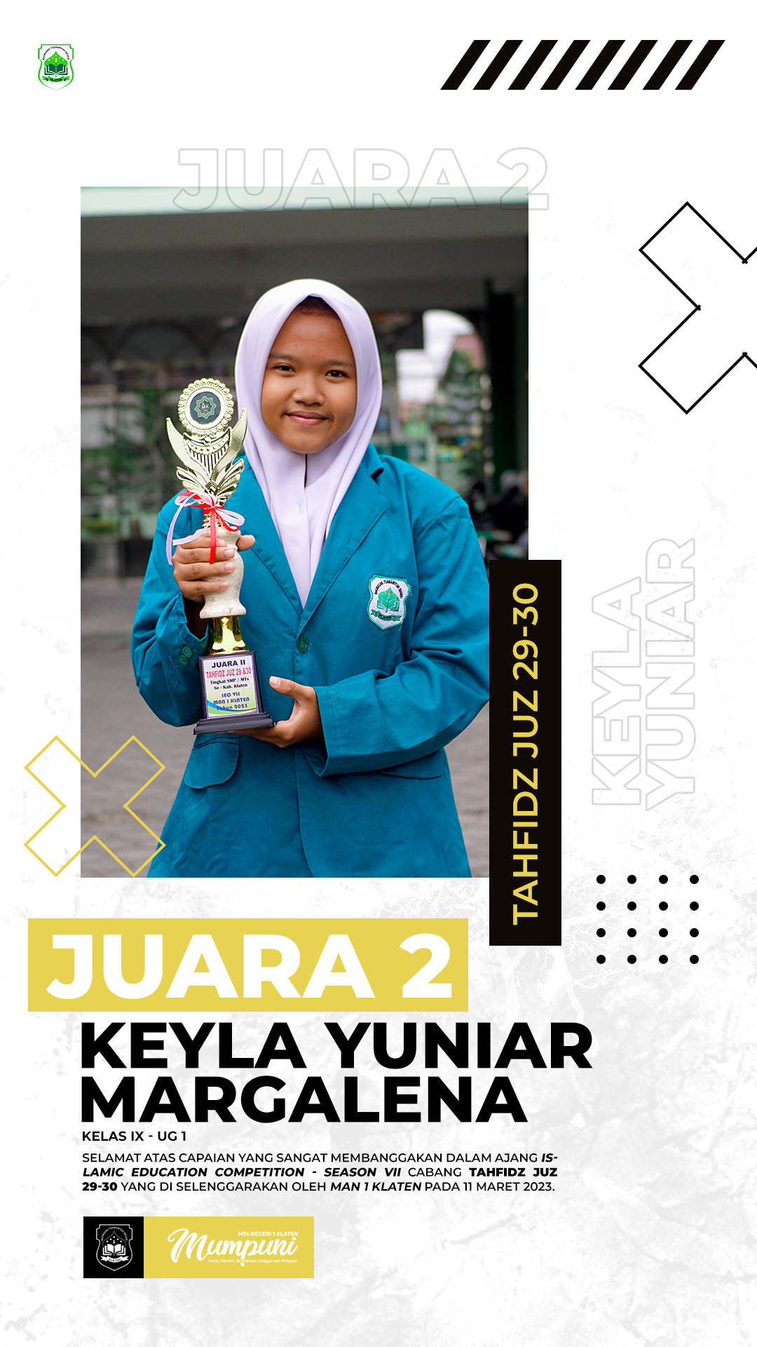 JUARA 2 – TAHFIDZ JUZ 29-30