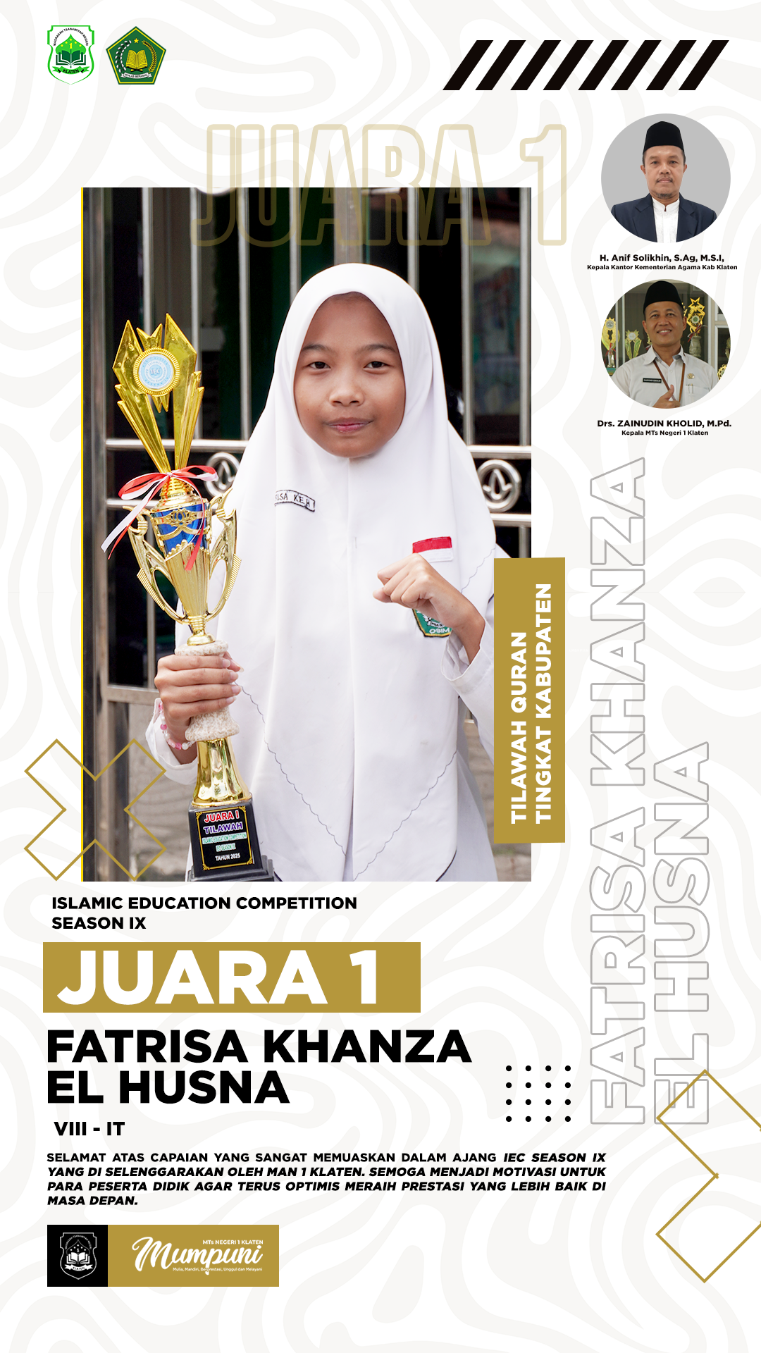 JUARA 2 – TILAWAH QURAN