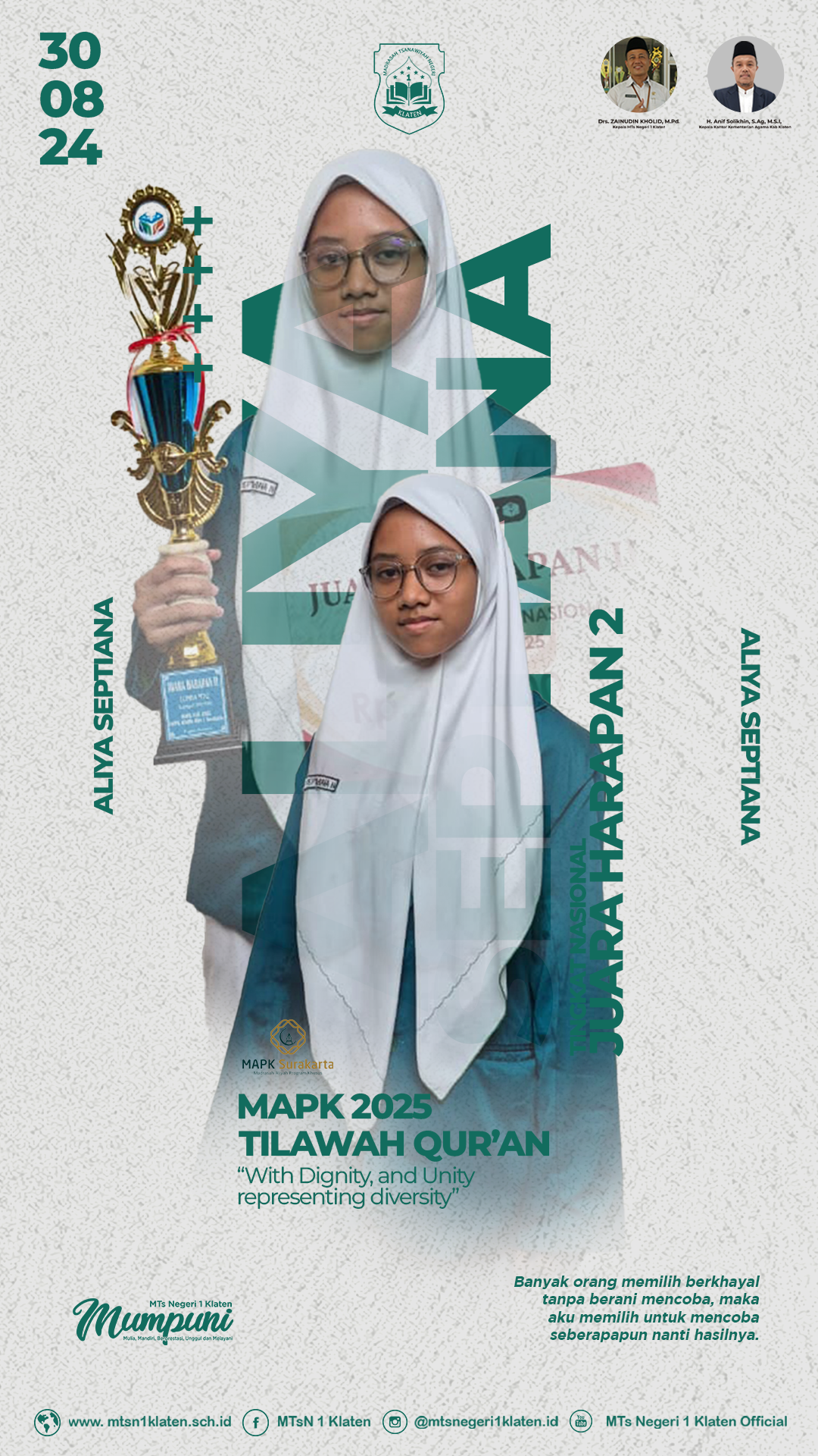 HARAPAN 2 – TILAWAH PUTRI MAPK FAIR 2025
