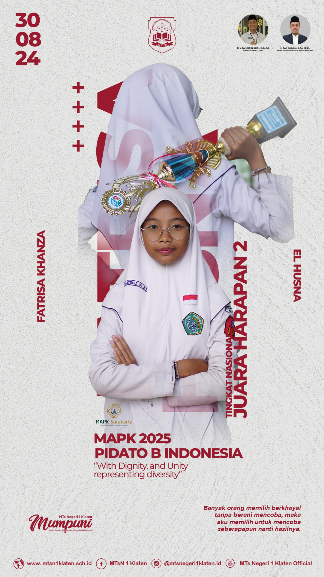 HARAPAN 2 – PIDATO MAPK FAIR 2025