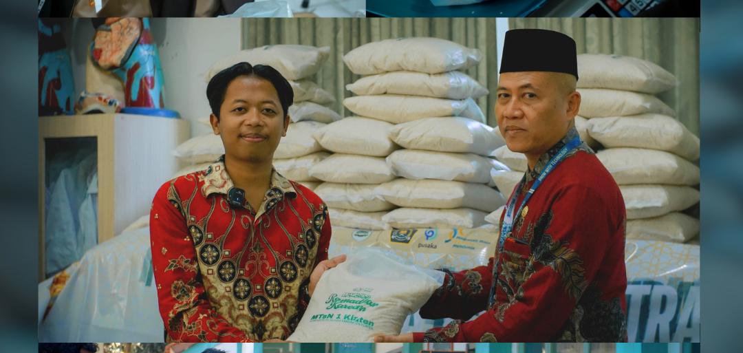 Pentasyarufan Zakat Fitrah 1447H MTsN 1 Klaten