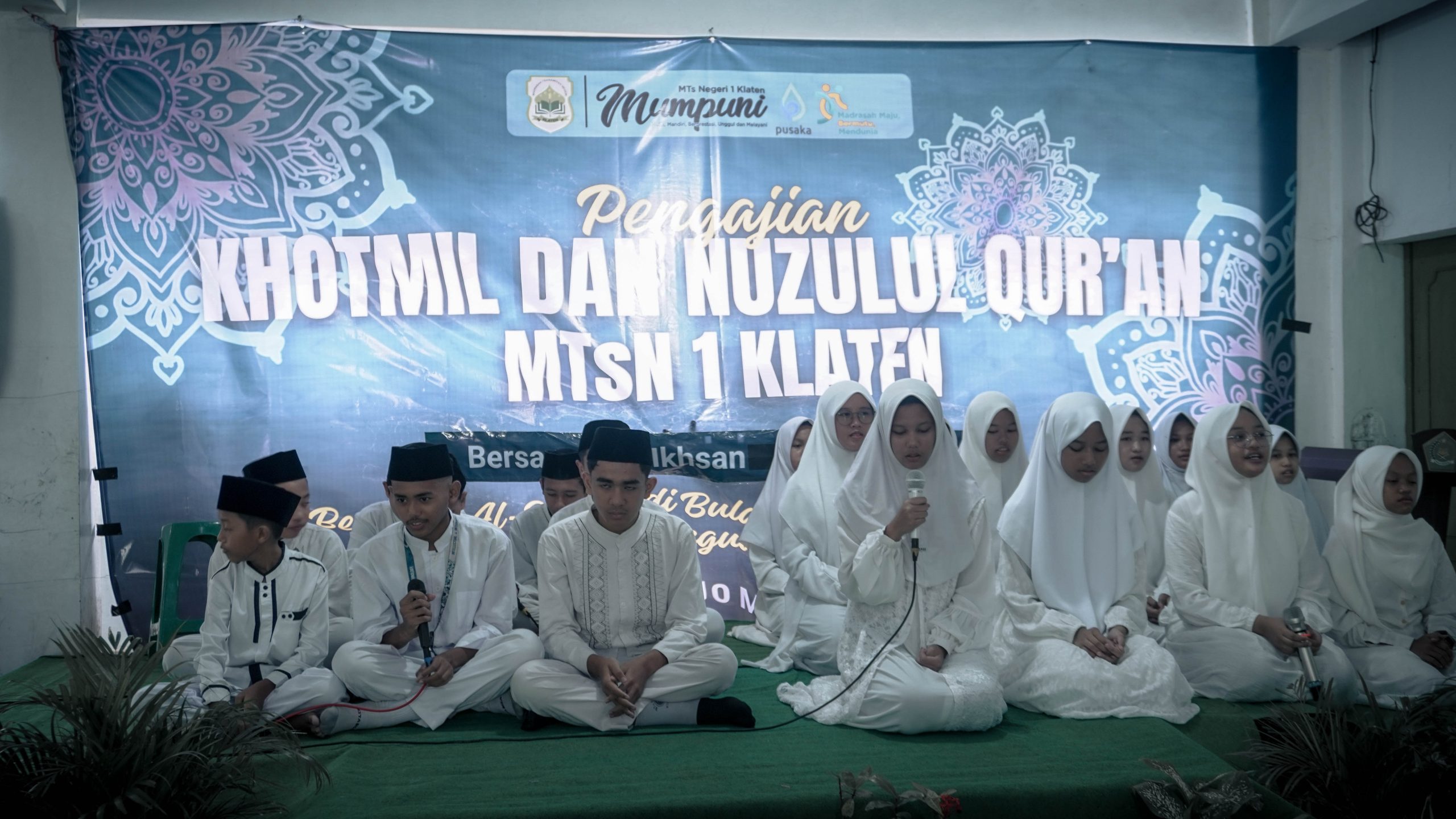 Khotmil dan Nuzulul Qur’an di MTs Negeri 1 Klaten: “Bersama Al Qur’an di Bulan Ramadhan Meneguhkan Iman, Menguatkan Akhlak”